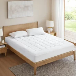 Madison Park Cloud Soft Plush Waterproof Quilted Mattress Pad