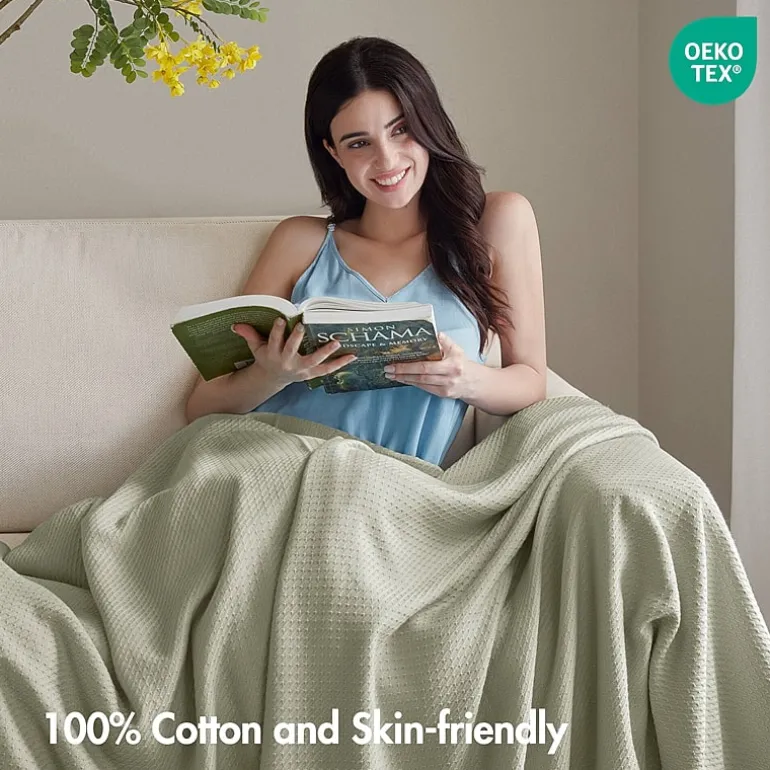 Madison Park Egyptian Cotton Blanket