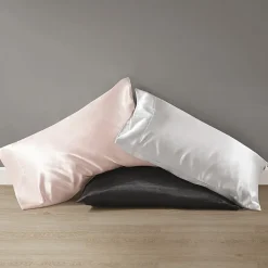 Madison Park Essentials Satin Wrinkle Resistant Pillowcase