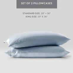 Madison Park Essentials Satin Wrinkle Resistant Pillowcase