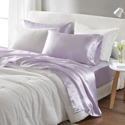 Madison Park Essentials Satin Wrinkle Resistant Pillowcase