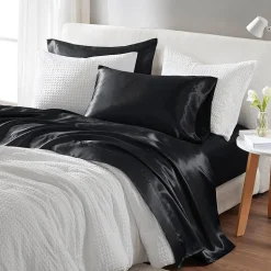 Madison Park Essentials Satin Wrinkle Resistant Pillowcase