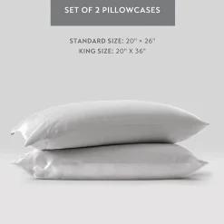Madison Park Essentials Satin Wrinkle Resistant Pillowcase