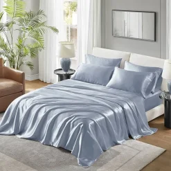 Madison Park Essentials Satin Wrinkle Resistant Pillowcase