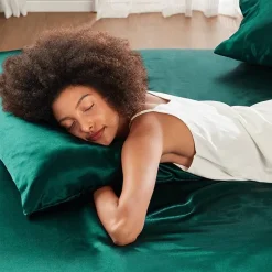 Madison Park Essentials Satin Wrinkle Resistant Pillowcase