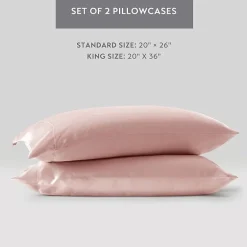 Madison Park Essentials Satin Wrinkle Resistant Pillowcase