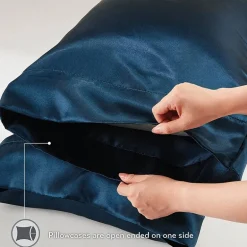 Madison Park Essentials Satin Wrinkle Resistant Pillowcase