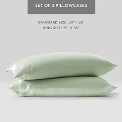 Madison Park Essentials Satin Wrinkle Resistant Pillowcase