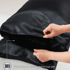 Madison Park Essentials Satin Wrinkle Resistant Pillowcase