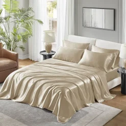 Madison Park Essentials Satin Wrinkle Resistant Pillowcase