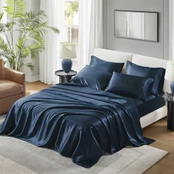 Madison Park Essentials Satin Wrinkle Resistant Pillowcase