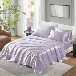 Madison Park Essentials Satin Wrinkle Resistant Pillowcase