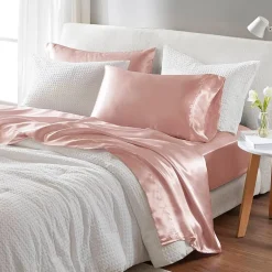 Madison Park Essentials Satin Wrinkle Resistant Pillowcase