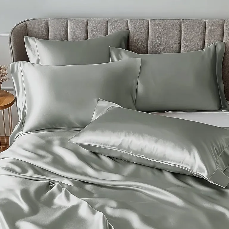 Madison Park Essentials Solid Satin 6-pc. Sheet Set