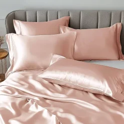 Madison Park Essentials Solid Satin 6-pc. Sheet Set