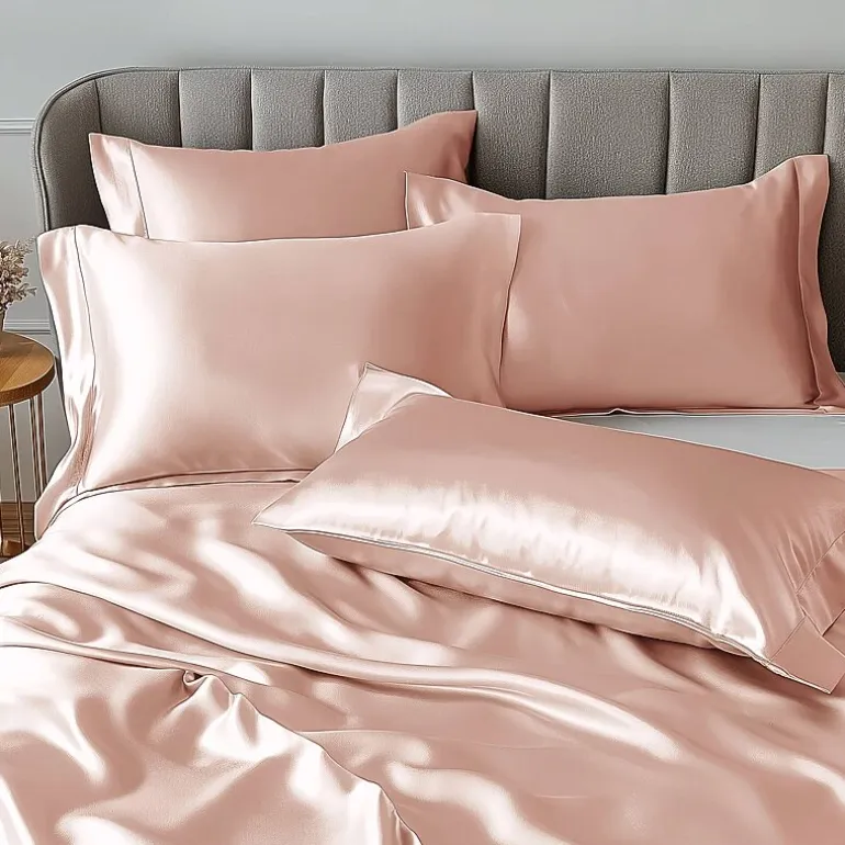 Madison Park Essentials Solid Satin 6-pc. Sheet Set