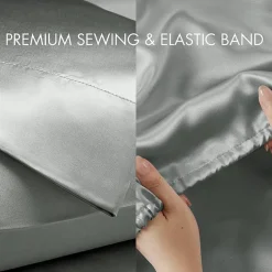 Madison Park Essentials Solid Satin 6-pc. Sheet Set