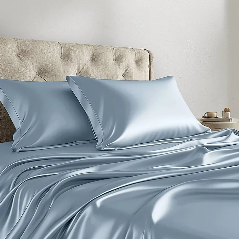 Madison Park Essentials Solid Satin 6-pc. Sheet Set