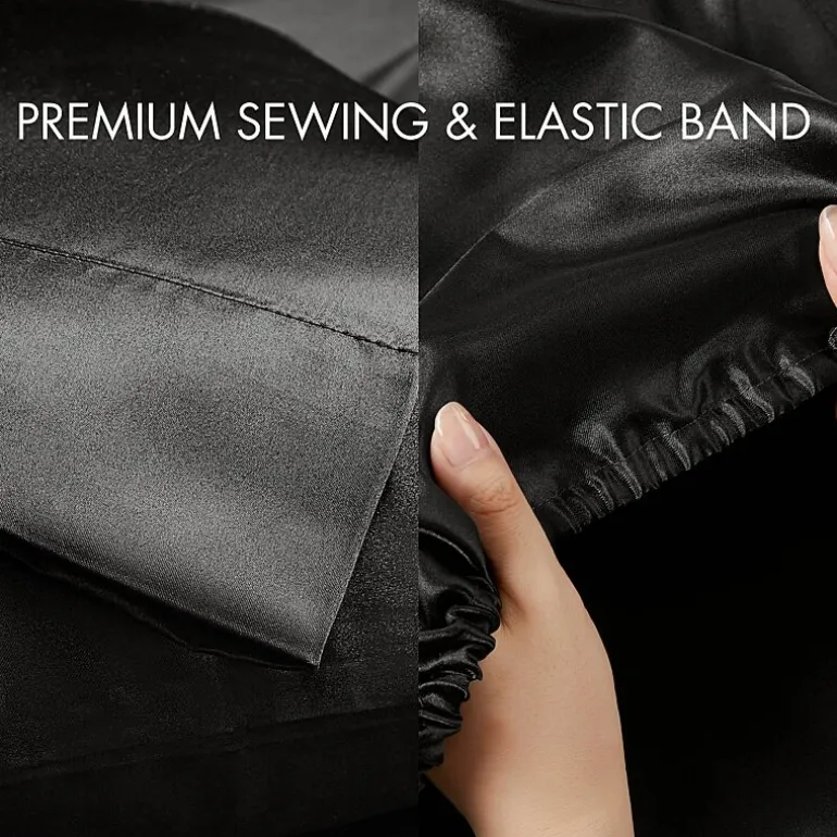 Madison Park Essentials Solid Satin 6-pc. Sheet Set