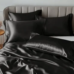 Madison Park Essentials Solid Satin 6-pc. Sheet Set