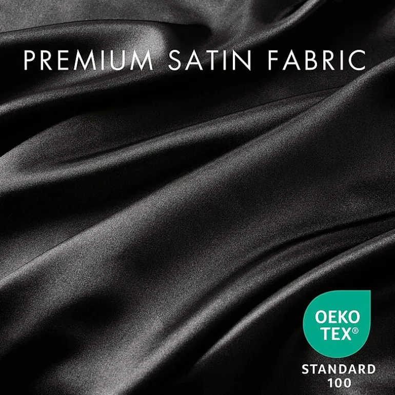 Madison Park Essentials Solid Satin 6-pc. Sheet Set