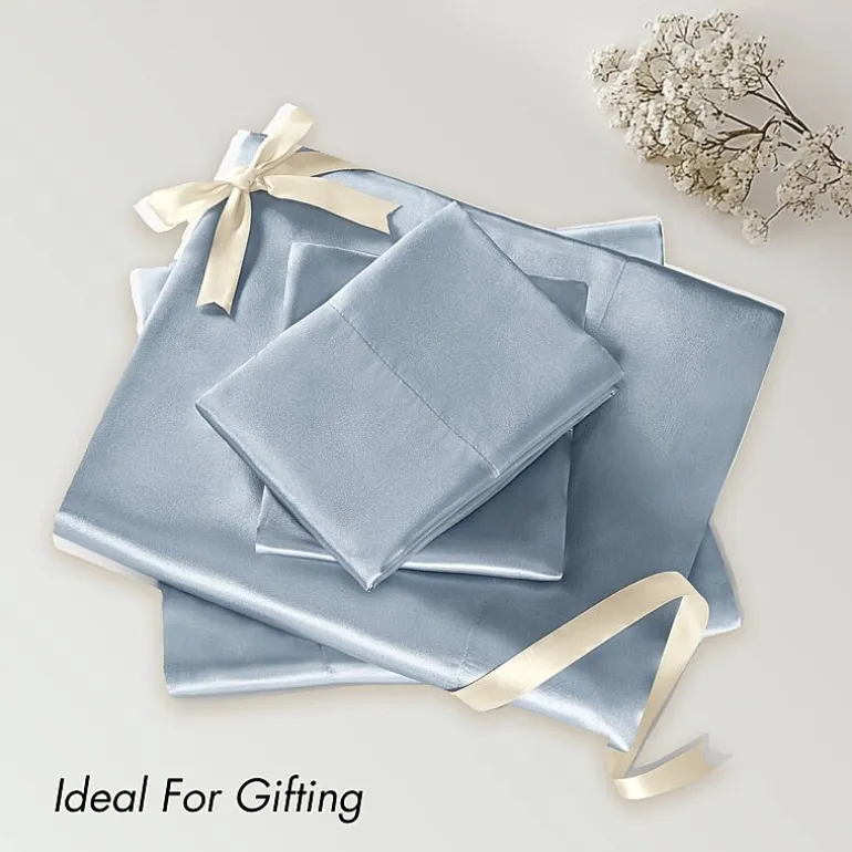 Madison Park Essentials Solid Satin 6-pc. Sheet Set