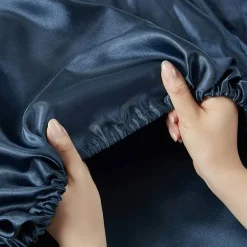 Madison Park Essentials Solid Satin 6-pc. Sheet Set