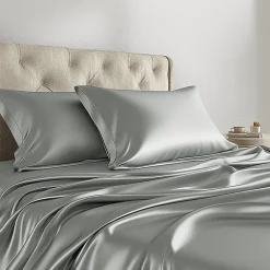 Madison Park Essentials Solid Satin 6-pc. Sheet Set