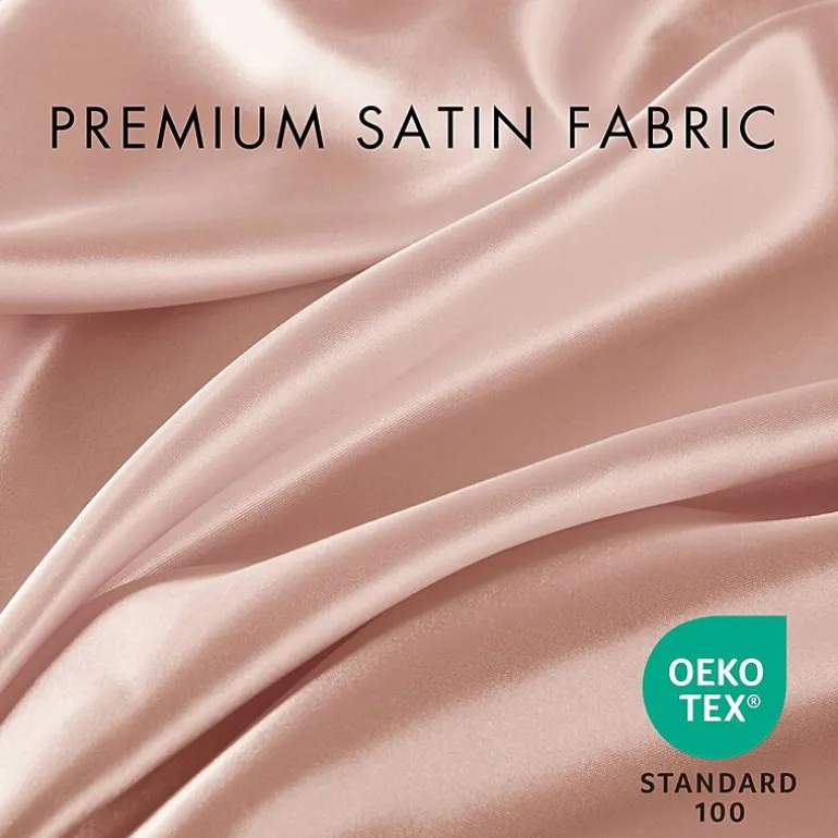 Madison Park Essentials Solid Satin 6-pc. Sheet Set