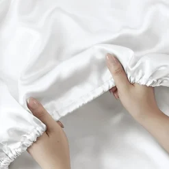 Madison Park Essentials Solid Satin 6-pc. Sheet Set