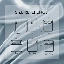 Madison Park Essentials Solid Satin 6-pc. Sheet Set