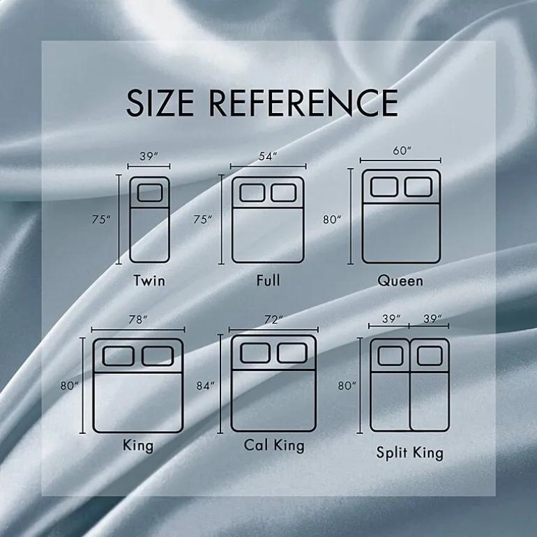 Madison Park Essentials Solid Satin 6-pc. Sheet Set