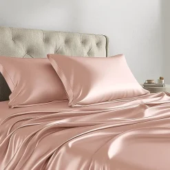Madison Park Essentials Solid Satin 6-pc. Sheet Set