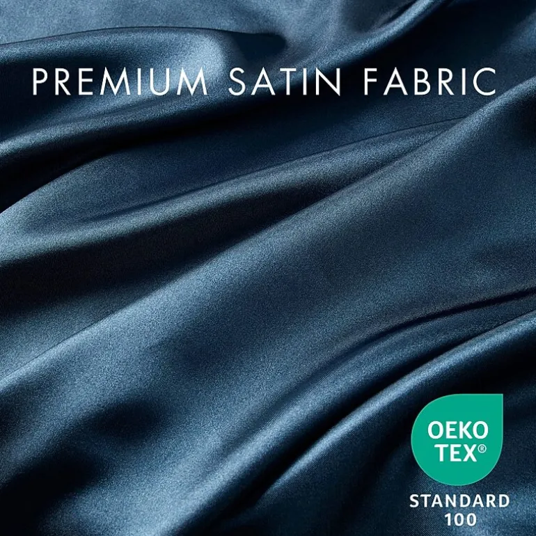 Madison Park Essentials Solid Satin 6-pc. Sheet Set