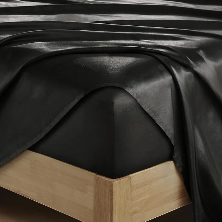 Madison Park Essentials Solid Satin 6-pc. Sheet Set