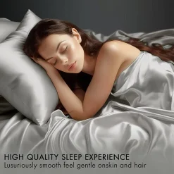 Madison Park Essentials Solid Satin 6-pc. Sheet Set