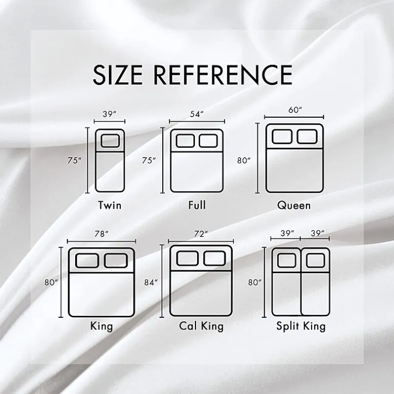 Madison Park Essentials Solid Satin 6-pc. Sheet Set