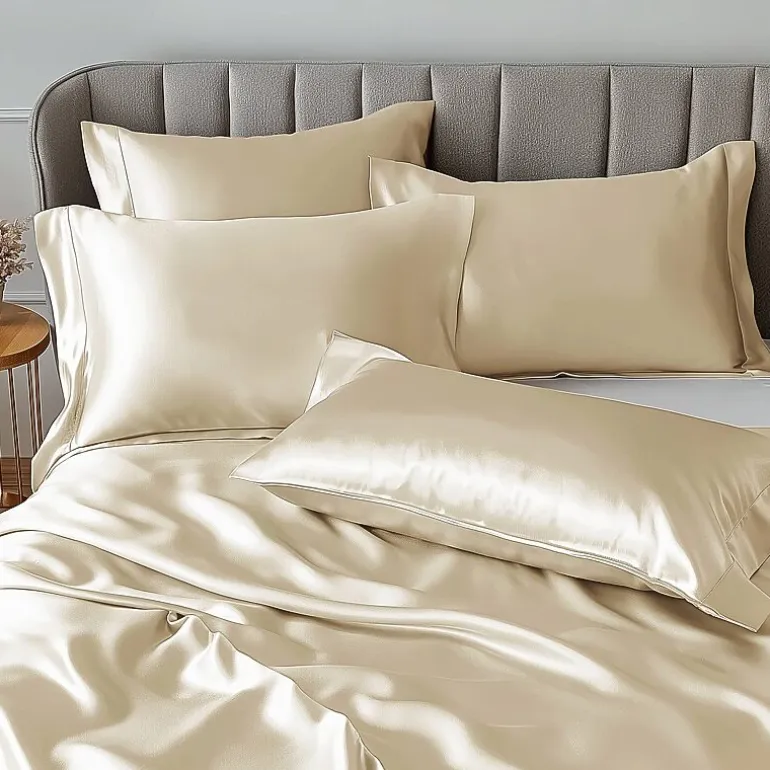 Madison Park Essentials Solid Satin 6-pc. Sheet Set