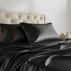 Madison Park Essentials Solid Satin 6-pc. Sheet Set