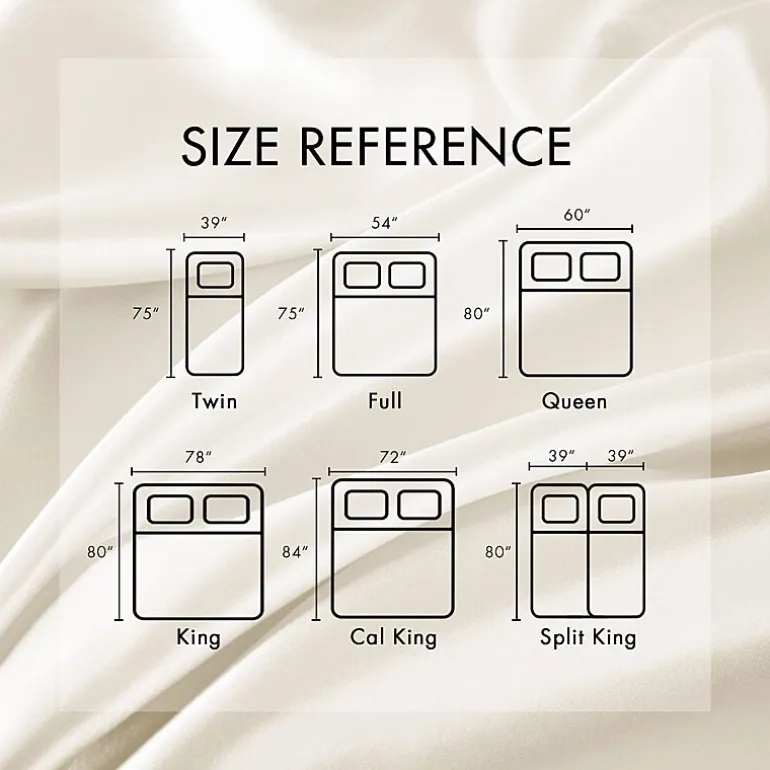 Madison Park Essentials Solid Satin 6-pc. Sheet Set