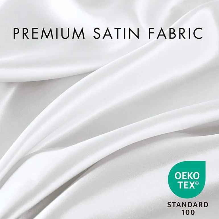Madison Park Essentials Solid Satin 6-pc. Sheet Set