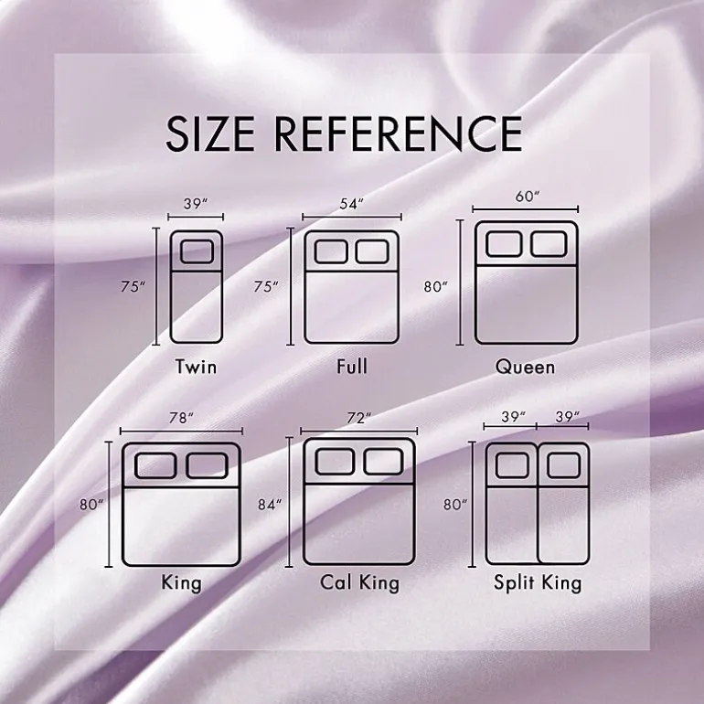 Madison Park Essentials Solid Satin 6-pc. Sheet Set