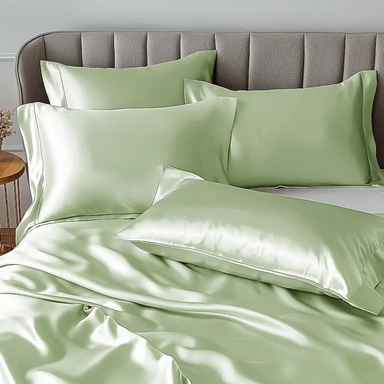 Madison Park Essentials Solid Satin 6-pc. Sheet Set