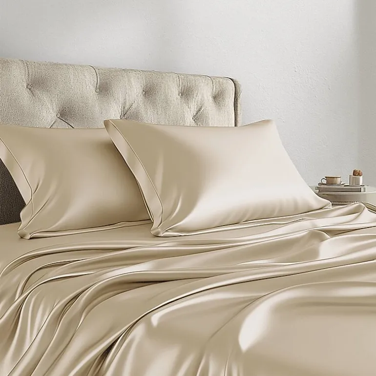 Madison Park Essentials Solid Satin 6-pc. Sheet Set