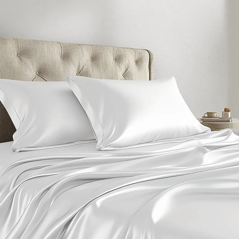 Madison Park Essentials Solid Satin 6-pc. Sheet Set