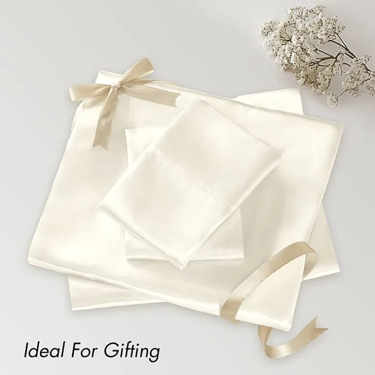 Madison Park Essentials Solid Satin 6-pc. Sheet Set