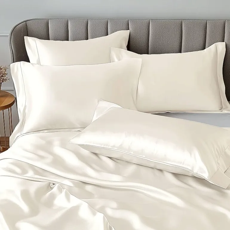 Madison Park Essentials Solid Satin 6-pc. Sheet Set