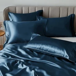 Madison Park Essentials Solid Satin 6-pc. Sheet Set