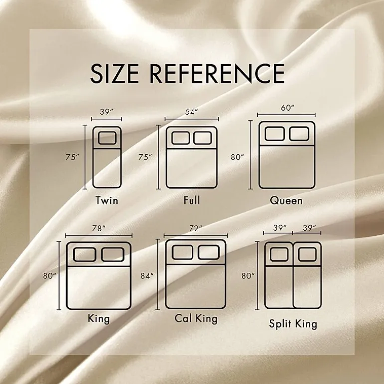 Madison Park Essentials Solid Satin 6-pc. Sheet Set
