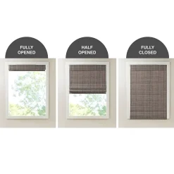 Madison Park Lyndon Cordless Light-Filtering Roman Shade